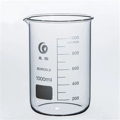 Buy 1000ml Glass Beaker Low Form New Chemical Lab