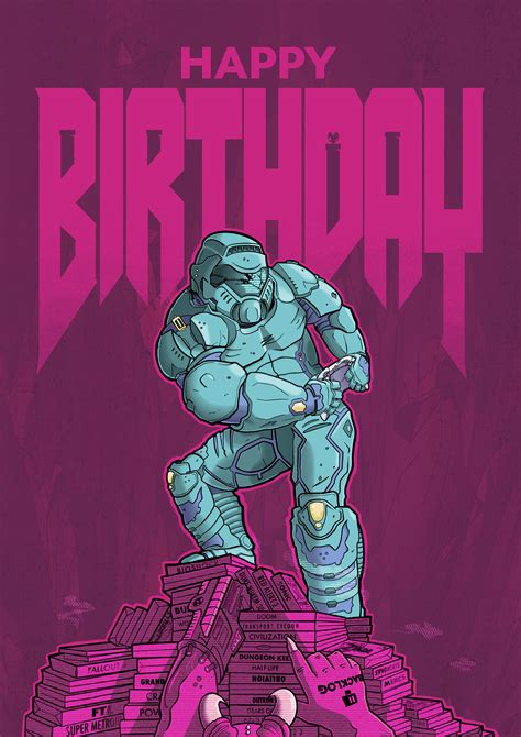Gamers Birthday Gaming Birthday Card A5 Etsyde