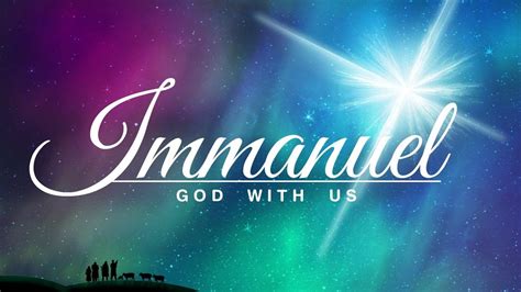 Immanuel God With Us 2015 Youtube