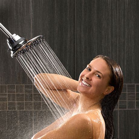 Waterpik Mode RainFall Shower Massage Rain Shower Head With PowerSpray Chrome ASR