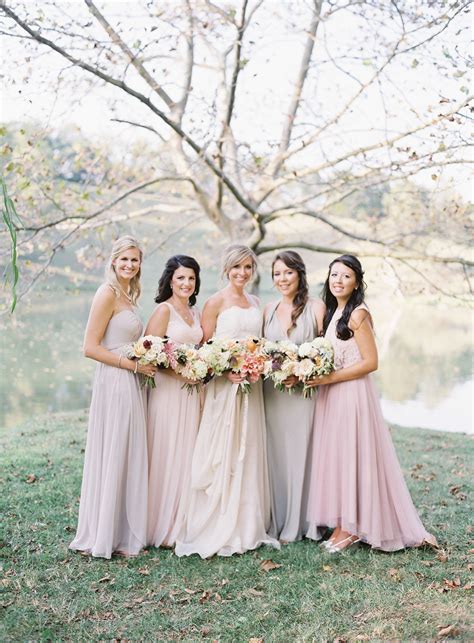 A Fall Southern Wedding With Muted Pastels Pastel Wedding Theme Fall
