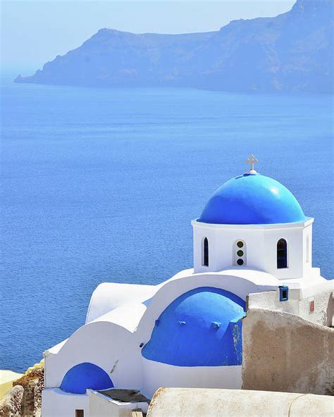 Oia Santorini Poster By Aaron Geddes Photography
