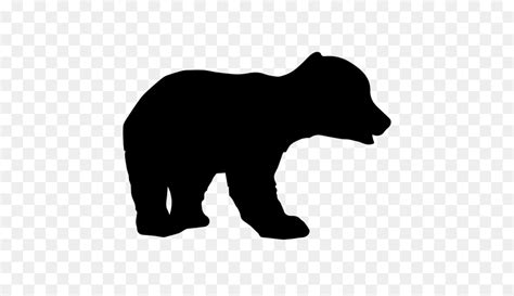 Download Free Bear Cub Silhouette Vector, Download Free Clip Art ...