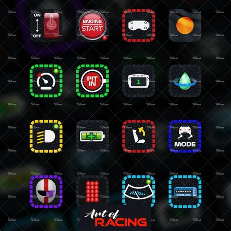 Stream Deck Prime Pack Sim Racing Icons For Iracing Assetto Etsy Canada