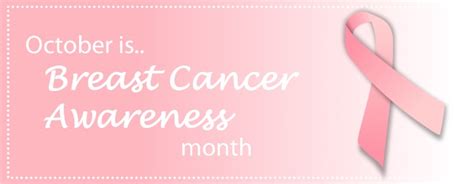 October is national breast cancer awareness month. KEEPING ABREAST OF CANCER - Lifeforce