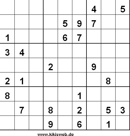 Sudoku aktuell bot von anfang an pdf dateien mit je 12 sudokus inkl. Sudoku Nr. 5 zum Ausdrucken