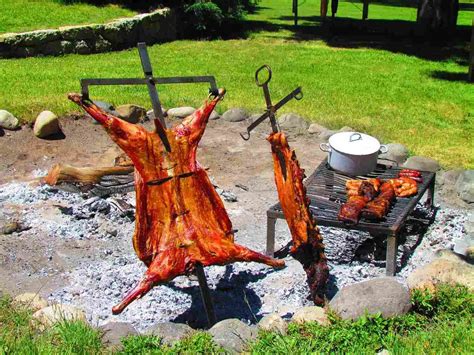 L’asado Le Barbecue à La Sauce Argentine Amérique Du Sud