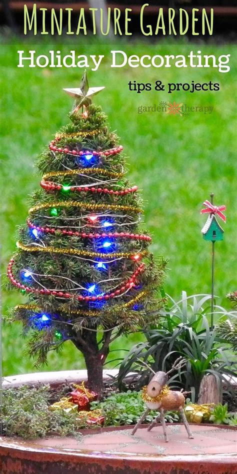 Have A Merry Little Christmas With These Diy Miniature Tree Decorations
