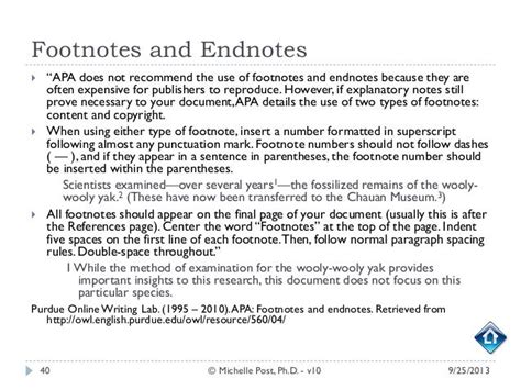 How To Make A Footnote In Apa Filnstrategic