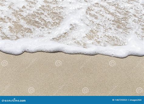 Foamy Wave Stock Image Image Of Beach Foam Nature 146725553