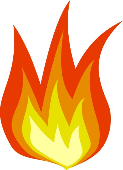 Flames Flame Clip Art Free Free Clipart Images 5 Clipartix