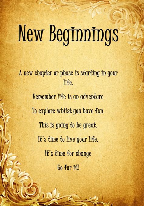 New Beginnings Quotes Quotesgram