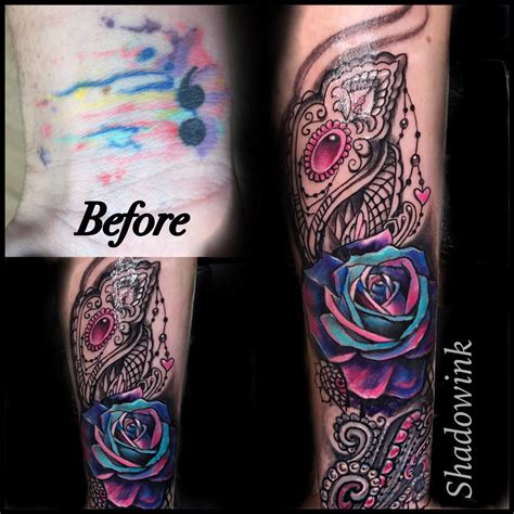 10 Beautiful Cover Up Tattoo Ideas For Women On Arm Style Trends In 2023