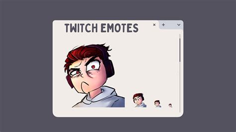Commission Emotes Twitch Emotes Custom Emotes Emotes Etsy Uk