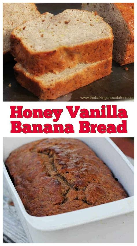 Mimi S Honey Vanilla Banana Bread Recipe Banana Bread Bread Bread
