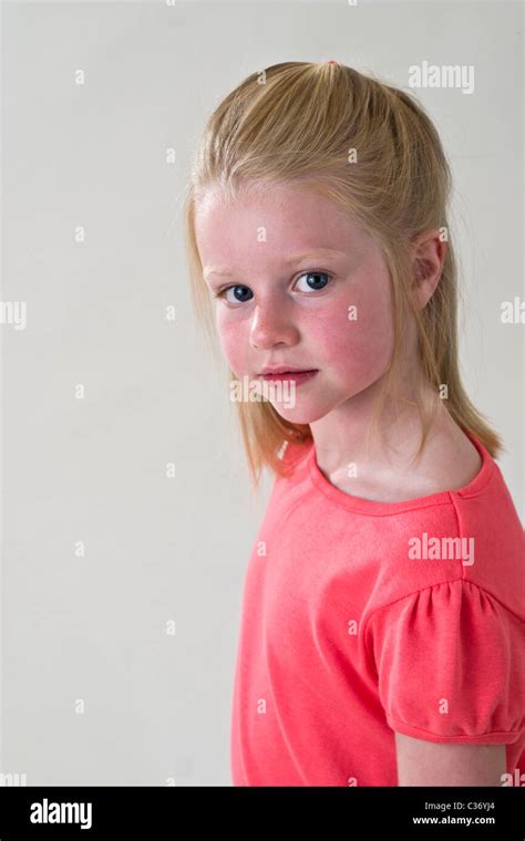 5 7 Year Old Girl Mr © Myrleen Pearson Stock Photo Alamy