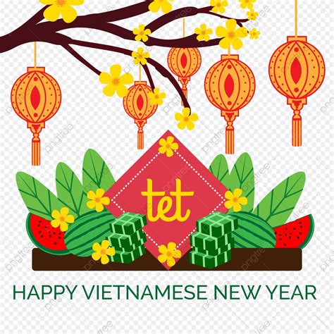 Tet New Year Vector Hd Png Images Vietnamese New Year Tet 2021 Png