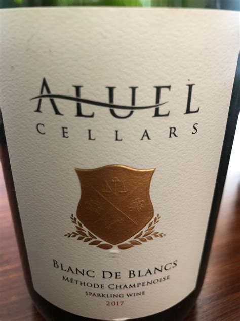 2018 Aluel Cellars Blanc De Blancs USA Washington CellarTracker