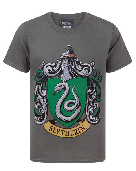 Harry Potter Slytherin Crest Boys T Shirt Vanilla Underground