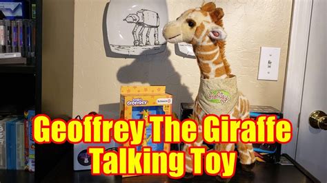 Geoffrey The Giraffe Retro Talking Toy From Toys R Us All Phrases