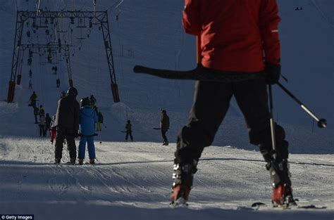 Alps Ski Resorts At Lower Altitudes Suffer From Lack Of Snow Leaving