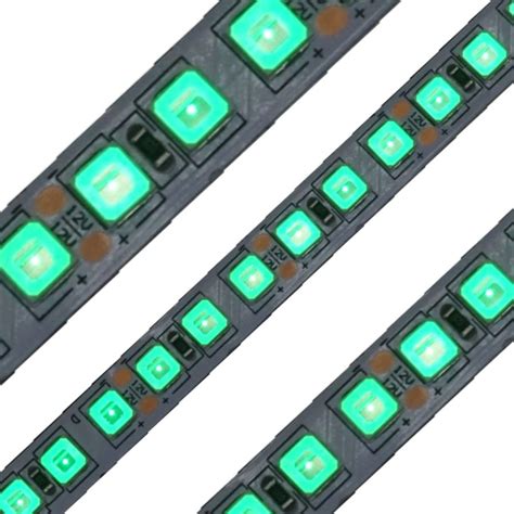 Green 5050 High Density Pre Wired Led Strip Lighting Micro Miniatures