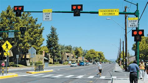 Hawk Signal Improves Crosswalk Safety