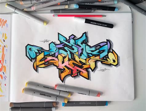Graffiti Sketch 1 On Behance