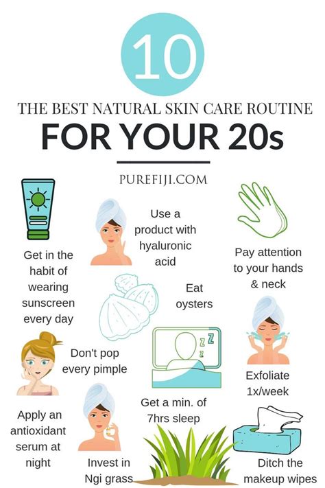 10 Natural Skin Care Tips For Gorgeous Skin In Your 20s Natural Skin Care Routine Best