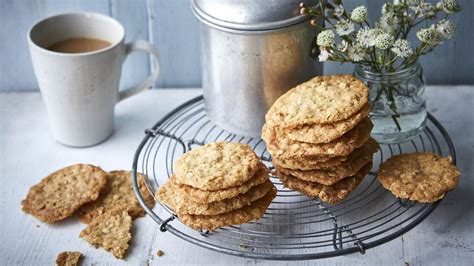 Ginger Oat Crunch Biscuits Recipe Bbc Food
