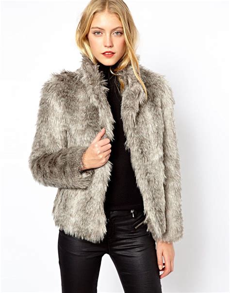 Oasis Oasis Soft Faux Fur Coat At Asos Full Black Outfit Hut Check
