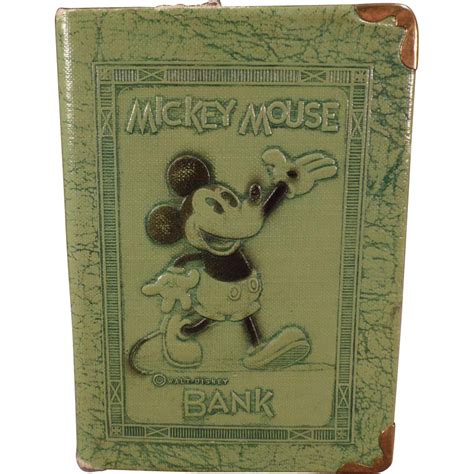 The book value of an asset can be calculated by following a few simple steps. Vintage Mickey Mouse Coin Bank Book - 1930's Zell Products ...