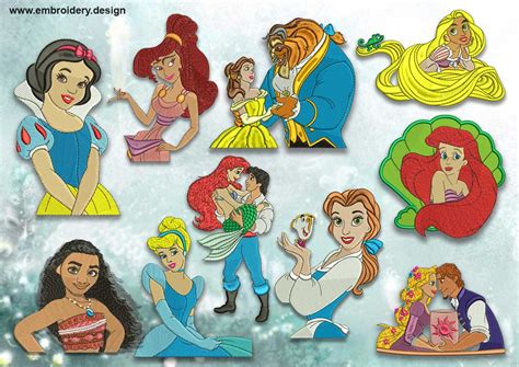 Disney Character Machine Embroidery Designs