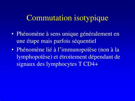 PPT - Commutation isotypique PowerPoint Presentation, free download ...