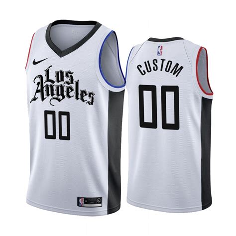 Your hometown pride is the perfect addition to your clippers wardrobe, so be sure to check out the latest nba city collection for cool gear that represents some of. Nike Clippers Custom 2019-20 White Los Angeles City Edition NBA Jersey