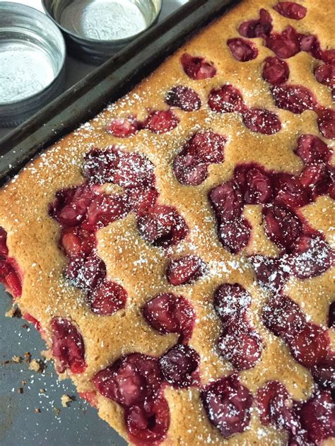 Hungarian Sour Cherry Cake — Kitchen Bliss