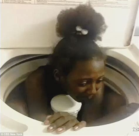 Long Island Girl Stuck In Washing Machine For Hour As Police Try To Free Her Daily Mail Online