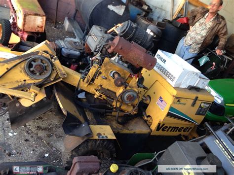Vermeer a1600 wood chipper blade replacement. Vermeer Sc252 Auto Sweep 4 Wheel Stump Grinder Rebuilt ...