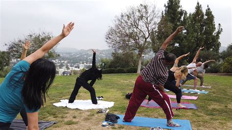 Donation Yoga East Hollywood Yoga Instructor Gives Back By Offering
