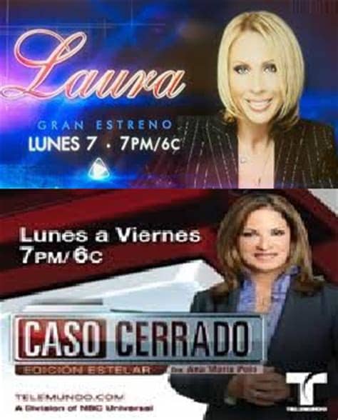 Nuevos y completos capítulos 2018. Ratings "Laura" .VS. "Caso Cerrado: Edición Estelar" (7 al ...