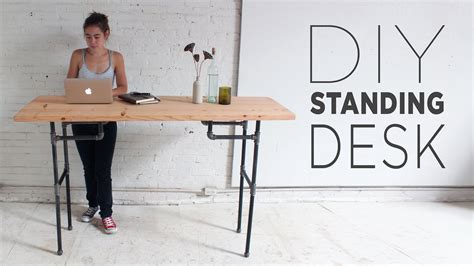 To save some money, you should make a diy adjustable standing desk. Build a Standing Desk that Converts to a Work Table