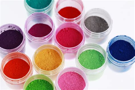 Colorful Pigments Powders Tesa Directive