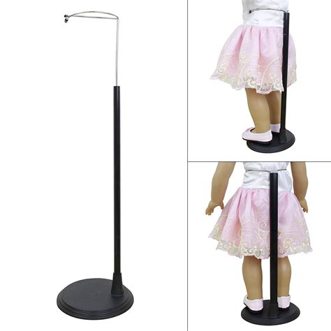 2 Pcs Doll Stand Display Holder For 14 18 Inch Girl Doll Adjustable