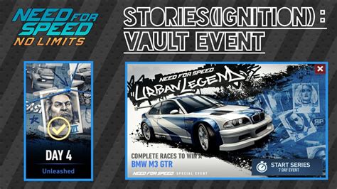 Need for speed no limits special event complete races to win a bmw m3 gtr. Need For Speed: No Limits | STORIES(IGNITION): Vault Event(URBAN LEGEND) | BMW M3 GTR | Day 4 ...