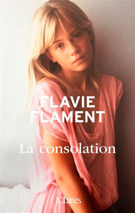 Photo Flavie Flament photographiée par David Hamilton en couverture son livre La