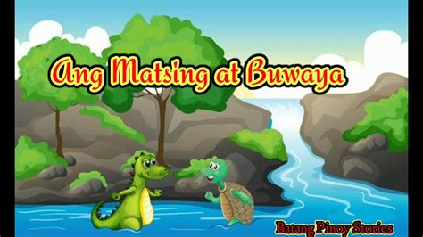 Ang Matsing At Buwaya Mga Kwentong Pambataeducational Moral Lesson