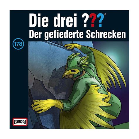 Die drei nehmen an einem inszenierten gruselabenteuer teil. CD Die Drei ??? 178 - Der gefiederte Schrecken, Die drei ...