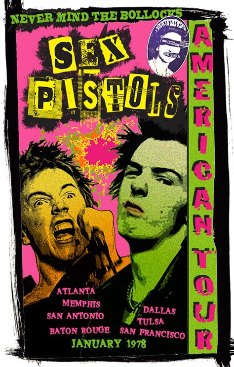 Sex Pistols American Tour Davidedwardbyrdposters