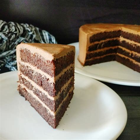 Mocha Cake With Milk Chocolate Frosting Flours Frostings