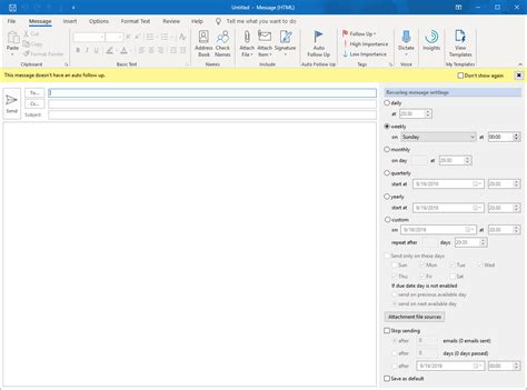 How To Set Up Recurring Task In Outlook Mobile Windows 10 Limogera